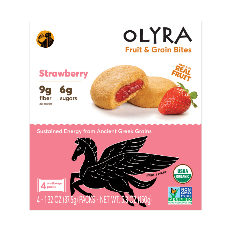 Fruit & Grain Bites- Strawberry (4 Pack)