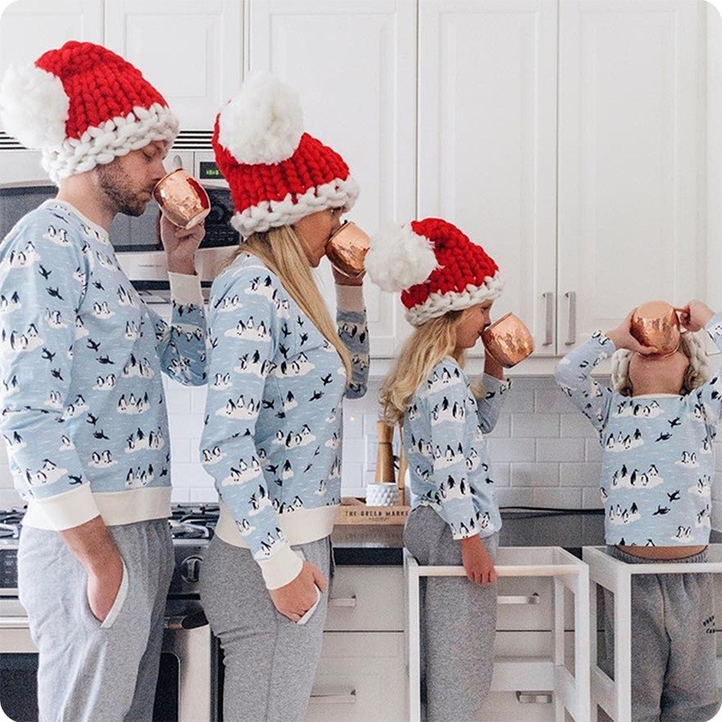 Chunky Knit Christmas Hat