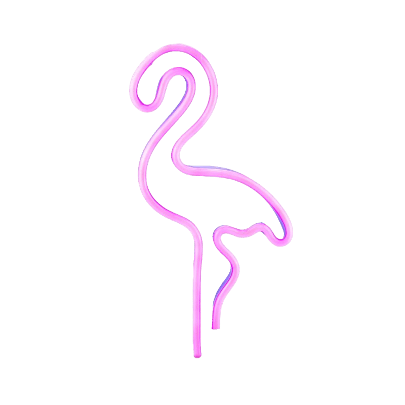Flamingo Neon Light (Pink)