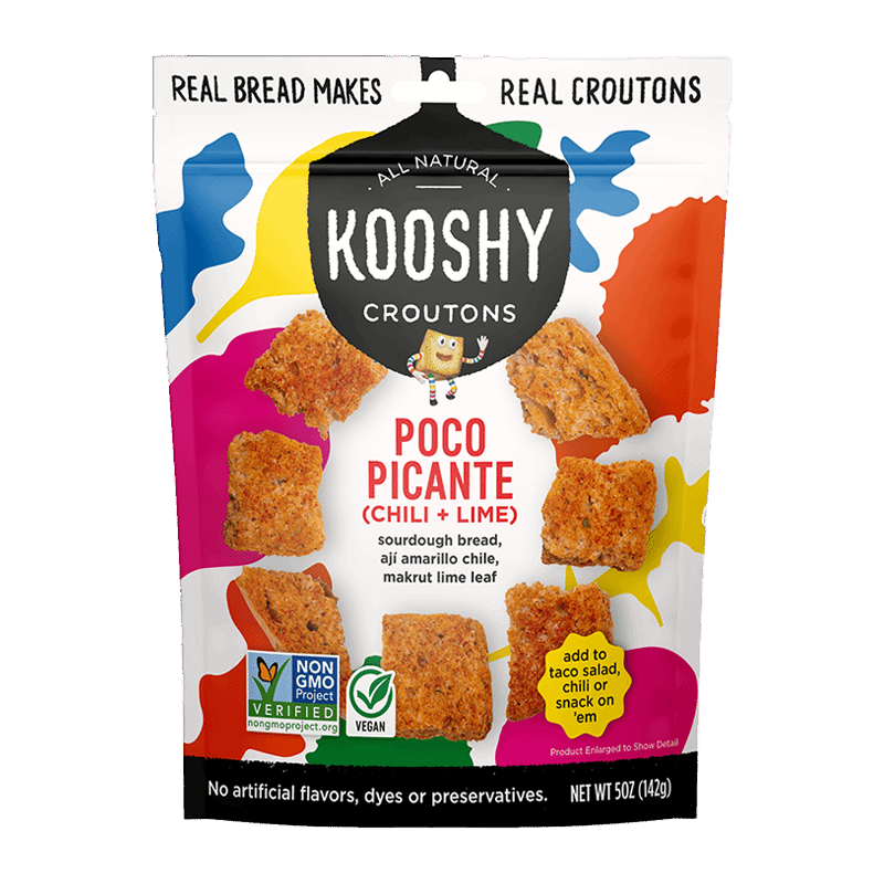 Sourdough Croutons- Pico Picante