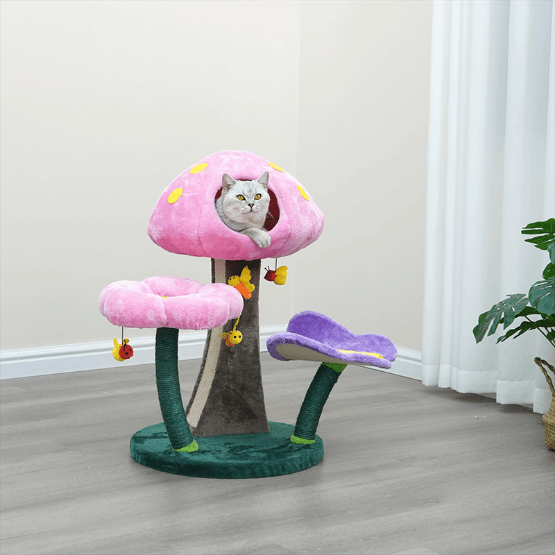 30" Wonderland Natural Sisal Cat Tree