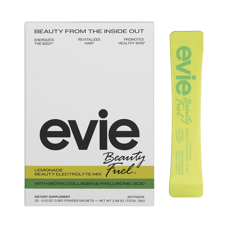 Evie Beauty Fuel Box of Lemonade Electrolyte Sticks (20 ct)