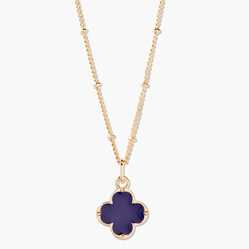 Chatham Clover Enamel Pendant