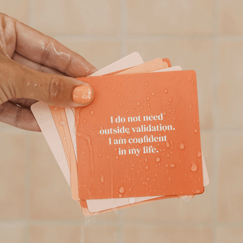 Shower Affirmation Cards - Positivity