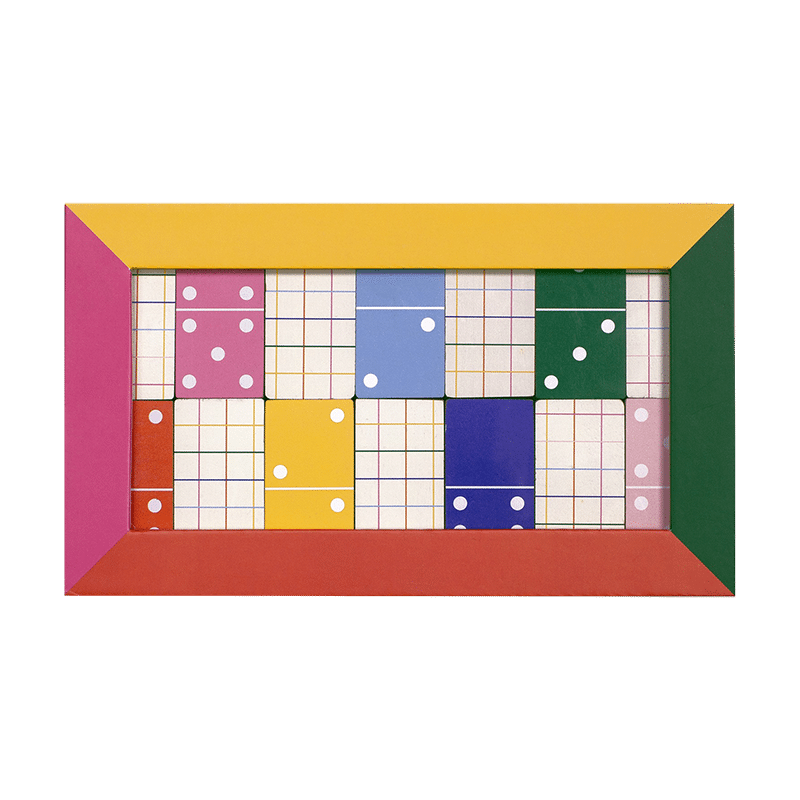 Game Night! Colorblock Dominoes