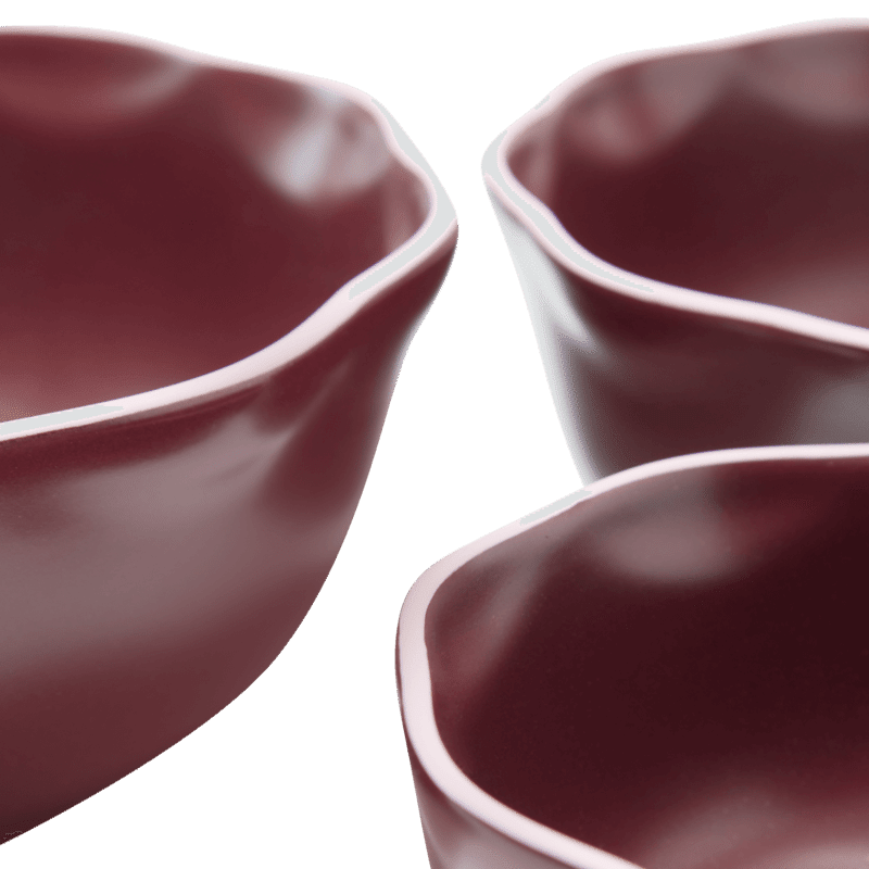 Set of 3 Wavy Bowls