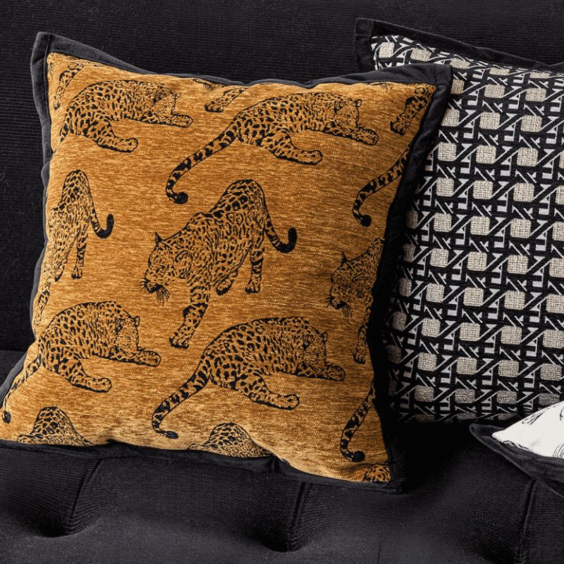 Leopard Throw Pillow Cover (2 Pack)