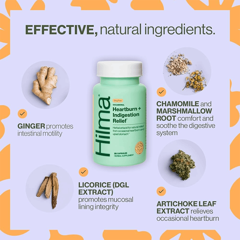 Occasional Heartburn + Indigestion Relief