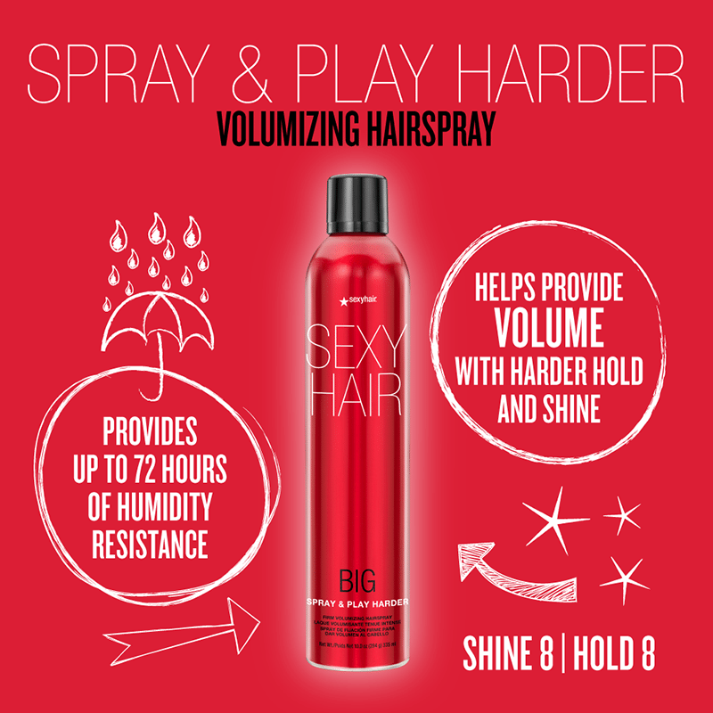Spray & Play Harder Hairspray