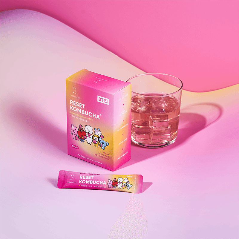 Reset Kombucha - Peach (10 Pack)