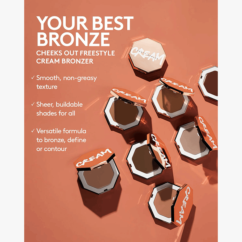 CHEEKS OUT Freestyle Cream Bronzer - Teddy