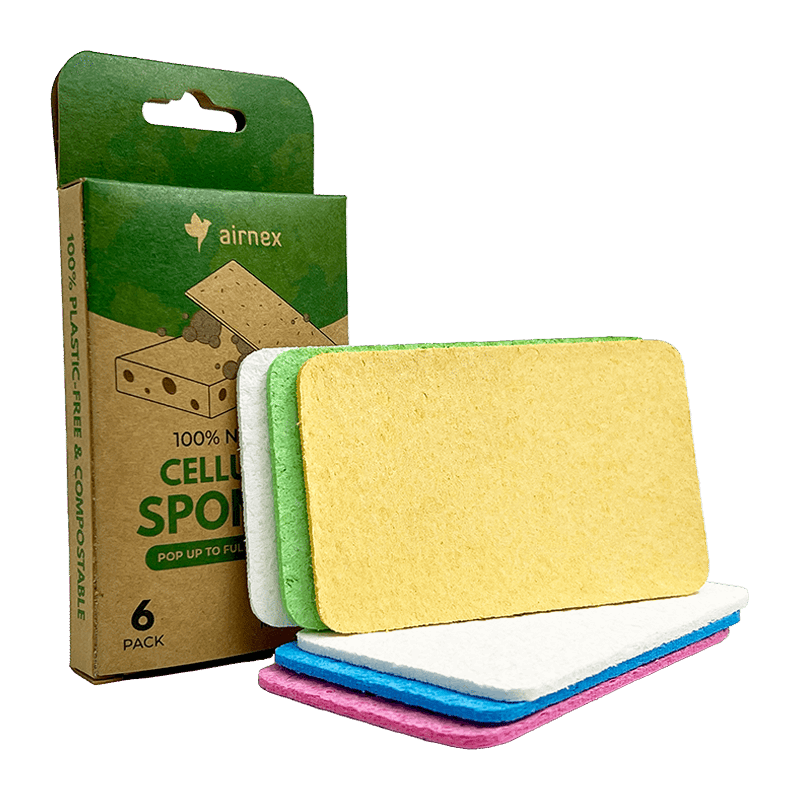 Compressed Cellulose Sponges 6 pk