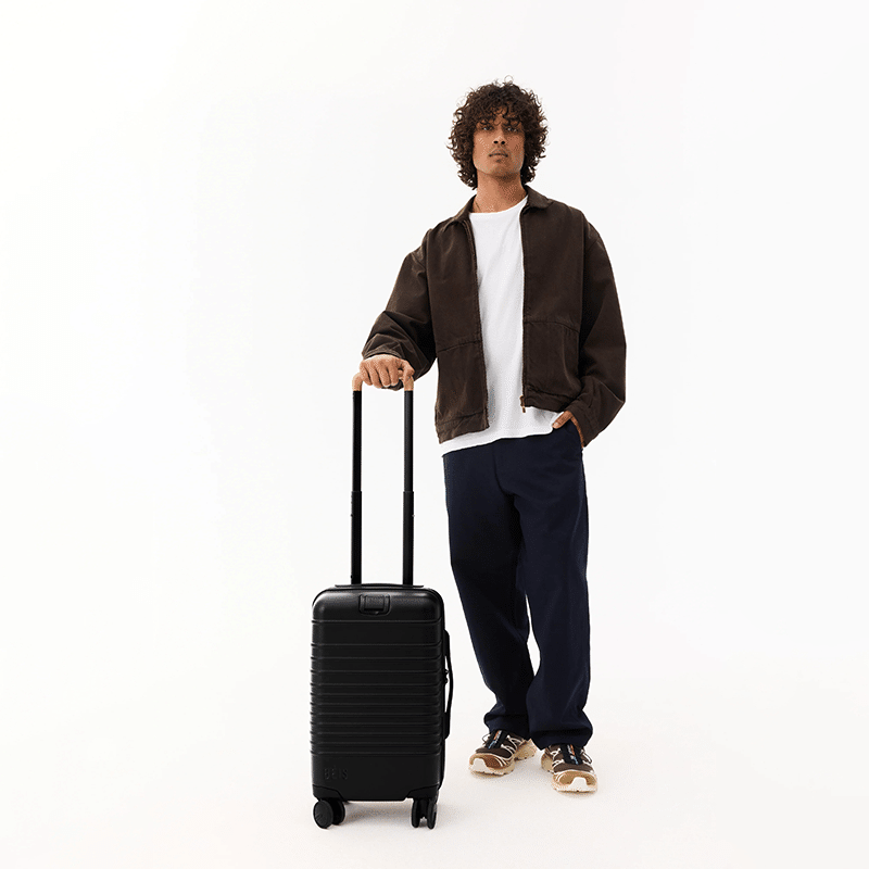 The Small Carry-On Roller in Black