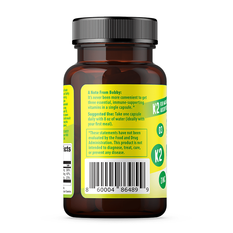 Triple Threat - Vitamin C Zinc Vitamin K