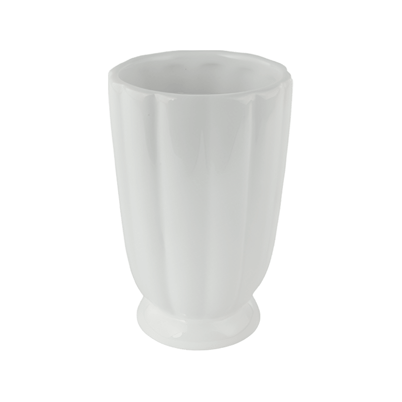 Small Scalloped Vase