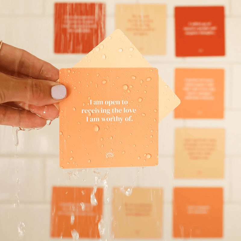 Shower Affirmation Cards - Positivity