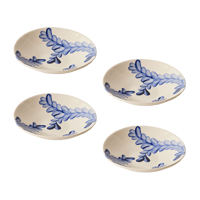 Vines Snack Dishes, Set Of 4