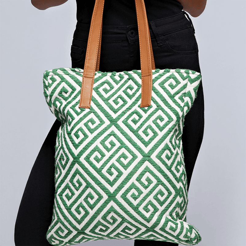 Canvas Tapestry Tote