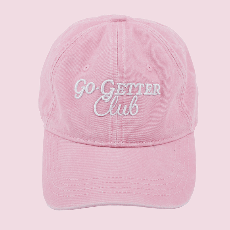 Go-Getter Club Vintage Wash Baseball Cap