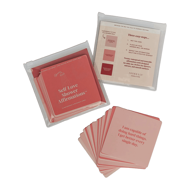 Shower Affirmation Cards - Self Love