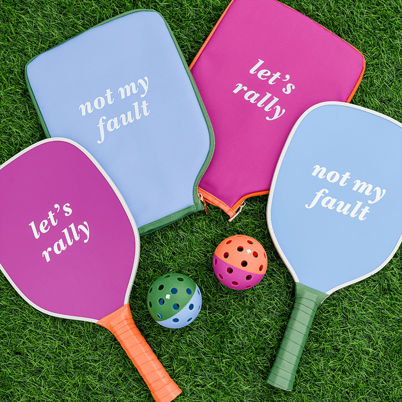 Pickleball Paddle Set, Let's Rally