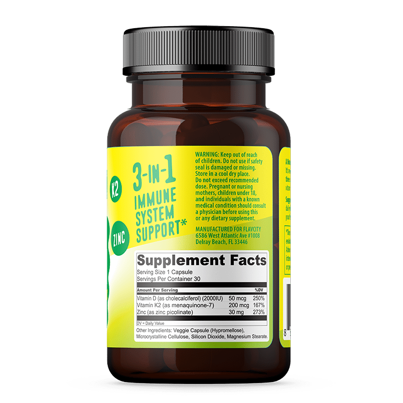 Triple Threat - Vitamin C Zinc Vitamin K