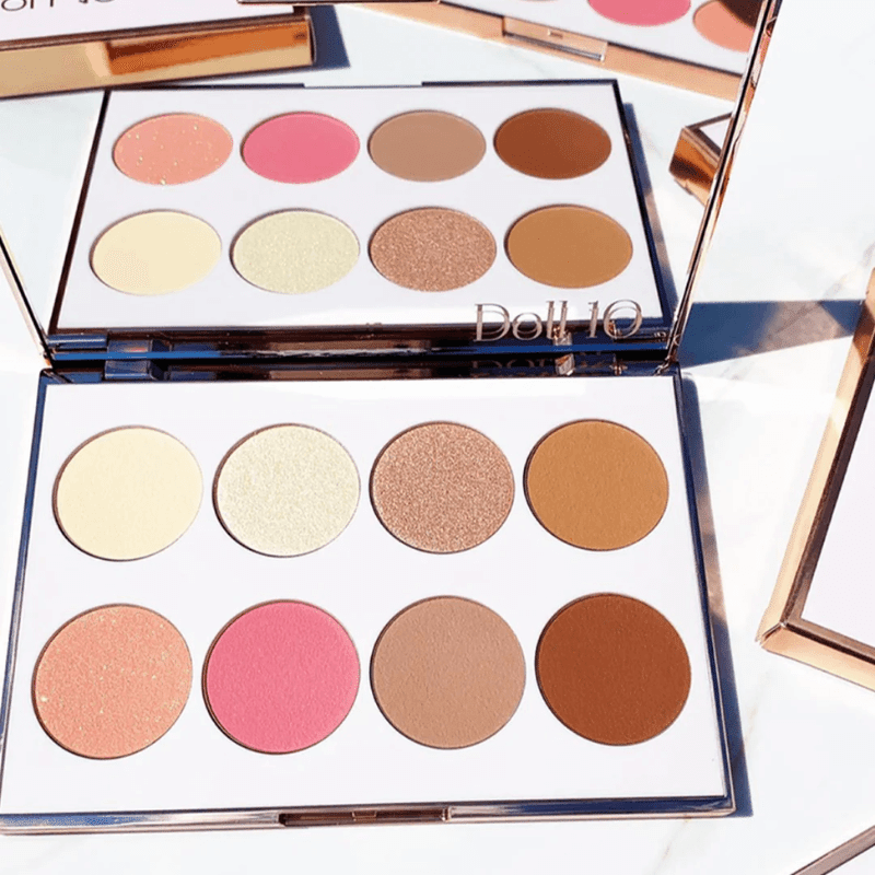 Complexion Enhancing Palette with Brush