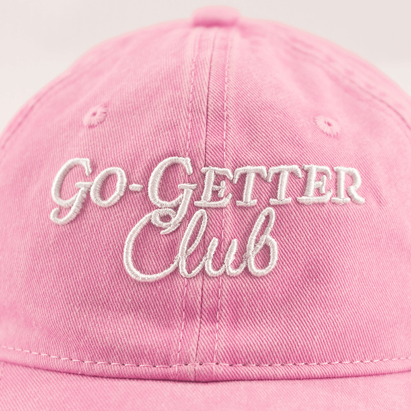 Go-Getter Club Vintage Wash Baseball Cap