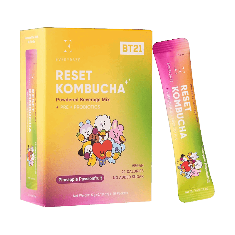 Reset Kombucha - Pineapple Passionfruit (10 Pack)