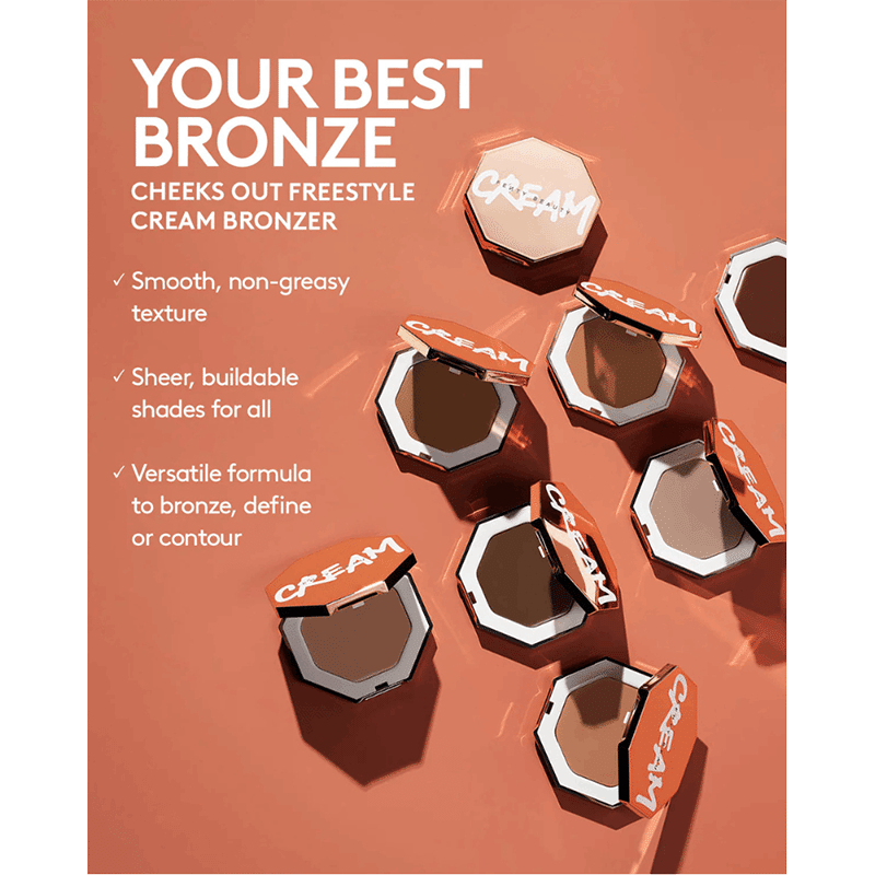 CHEEKS OUT Freestyle Cream Bronzer - Teddy