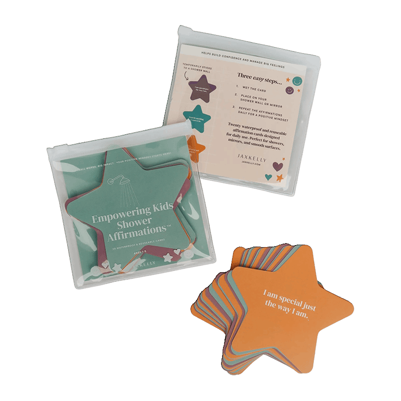 Shower Affirmation Cards - Kids