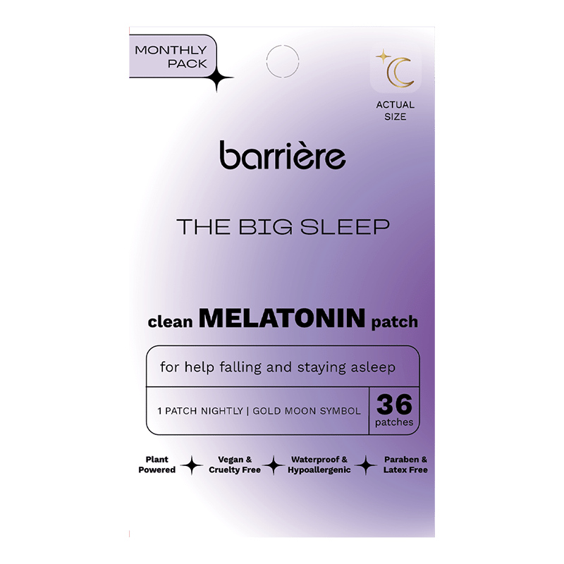 THE BIG SLEEP Melatonin Mini patches 36pk Gold Moon