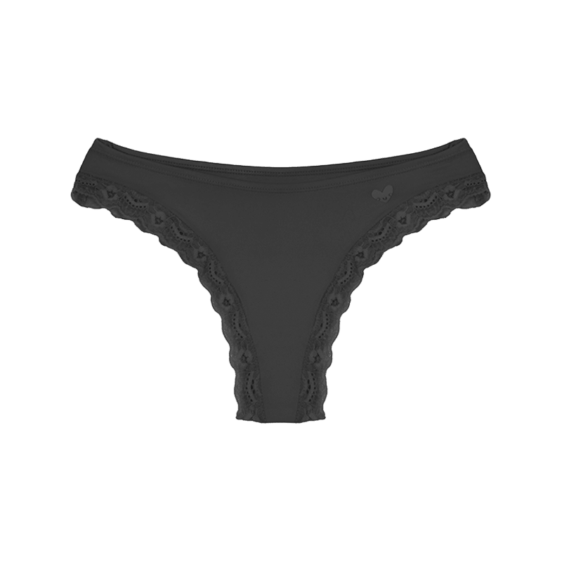 Ultra Smooth Lace Leakproof Lace Cheeky Brief Liner