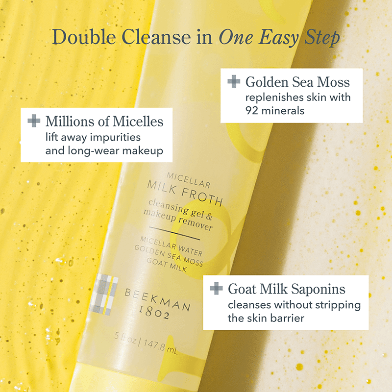 Milk Froth Micellar Facial Cleanser