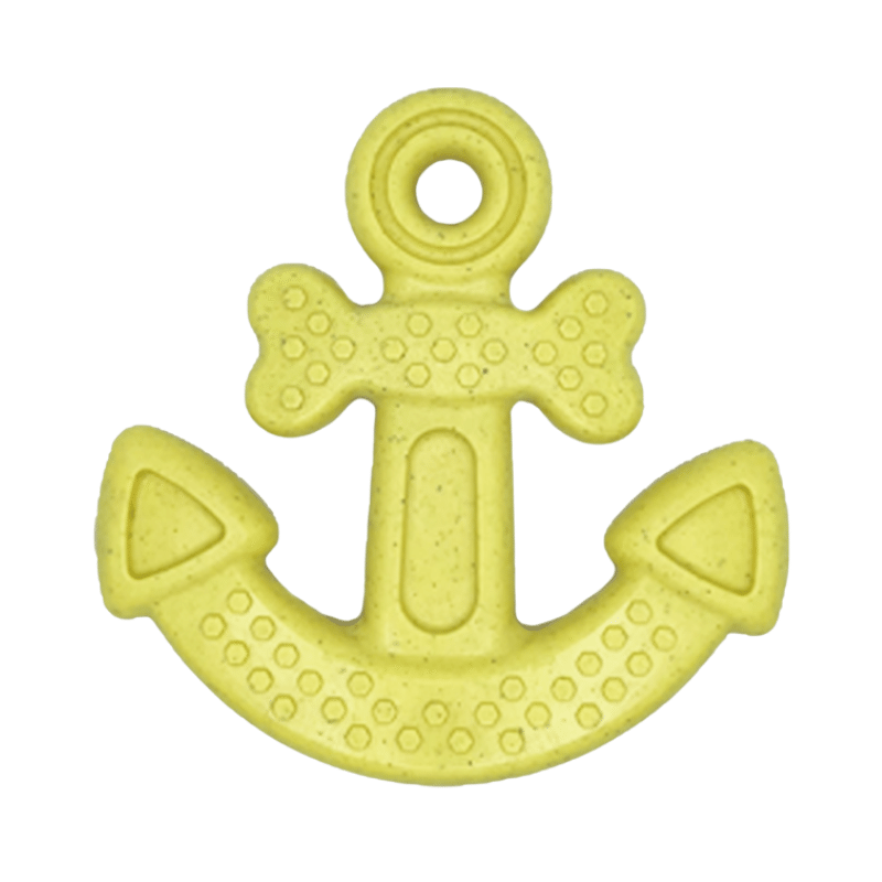 Nylon Yellow Anchor Dog Chew Toy Medium