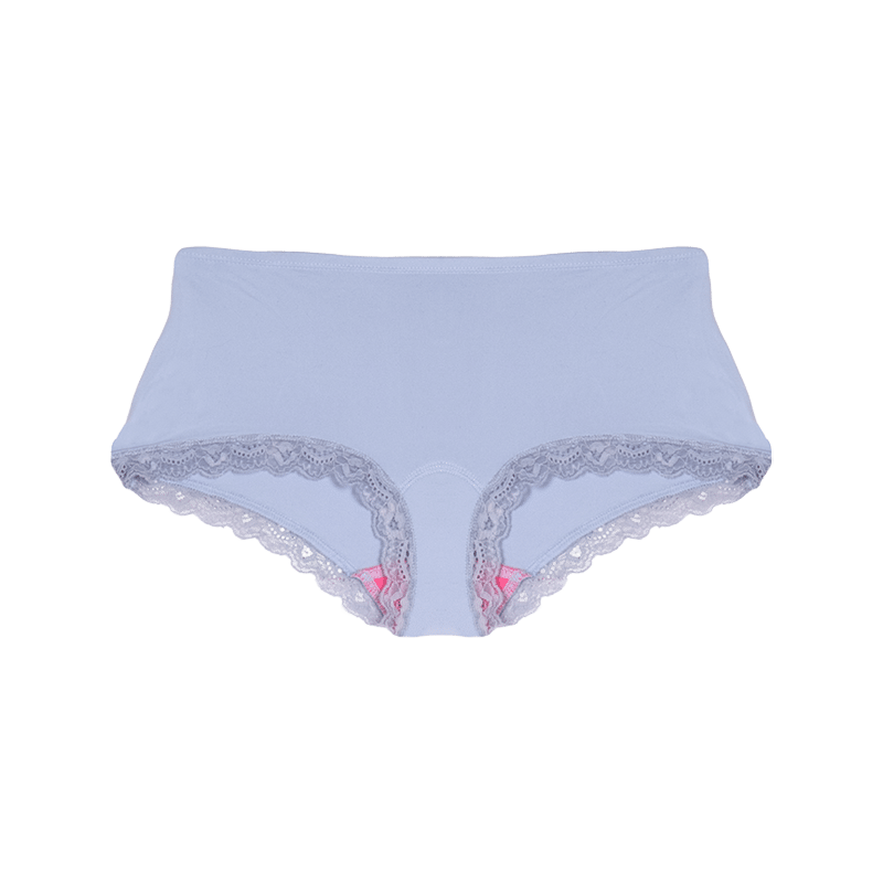 Ultra Smooth Lace Leakproof Boyshorts Liner