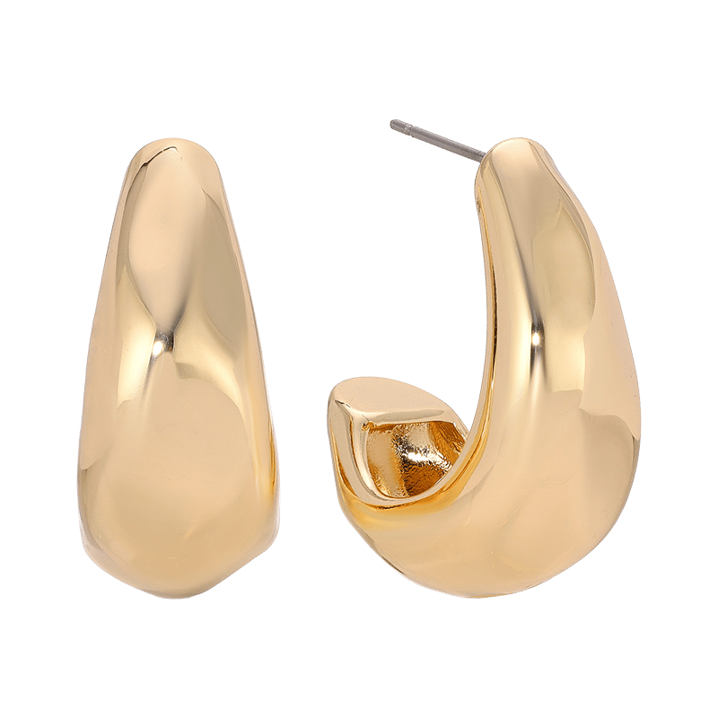 True Golden Hoop Earrings