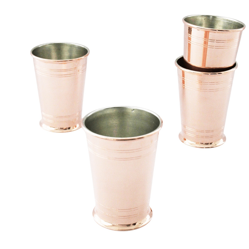 Vintage Inspired Copper Cocktail Tumbler (Set of 2)