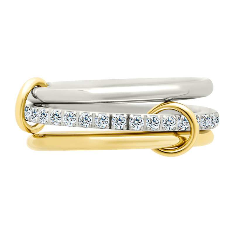 Edda Linked Stacking Ring Set