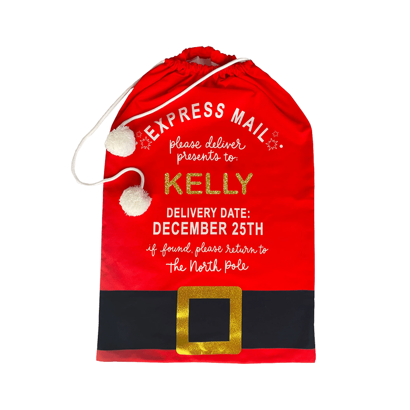 Customizable Santa Sack