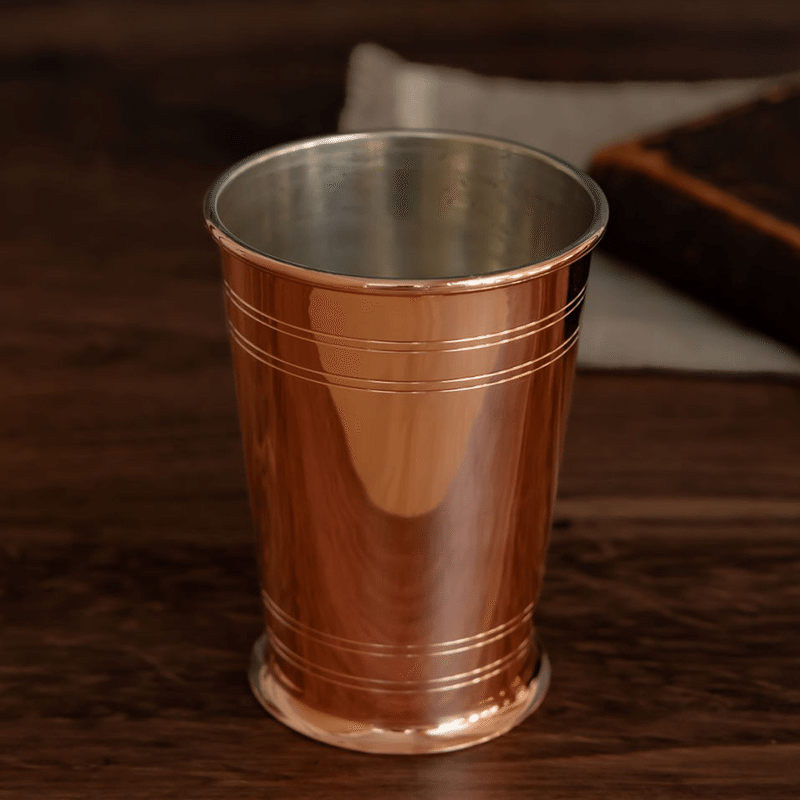 Vintage Inspired Copper Cocktail Tumbler (Set of 2)