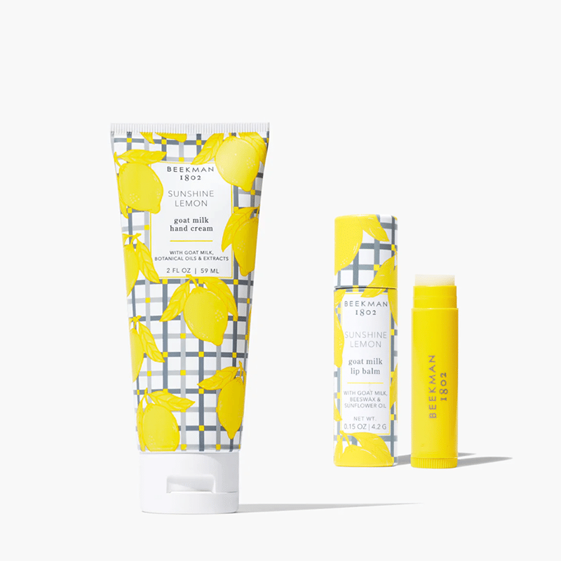 Sunshine Lemon Hand & Lip Hydration Kit