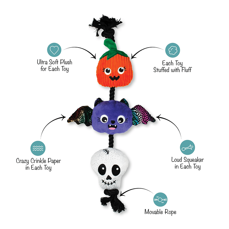 Literally Dead Cute Dog Toy