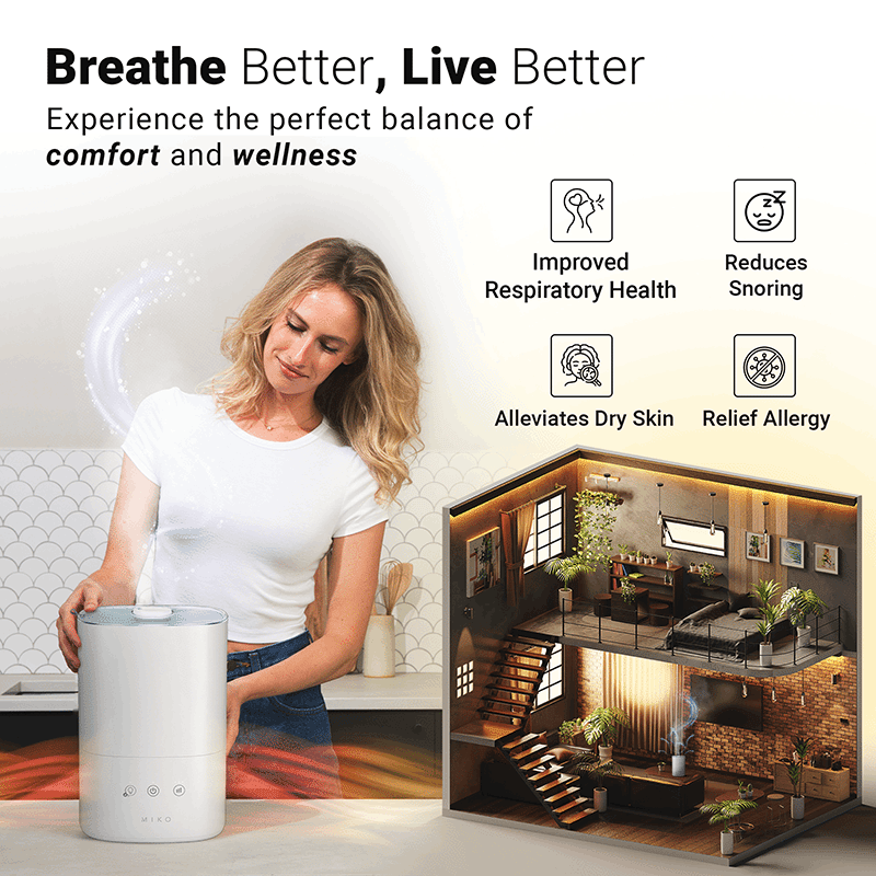 Breeze Ultrasonic Cool Mist Humidifier