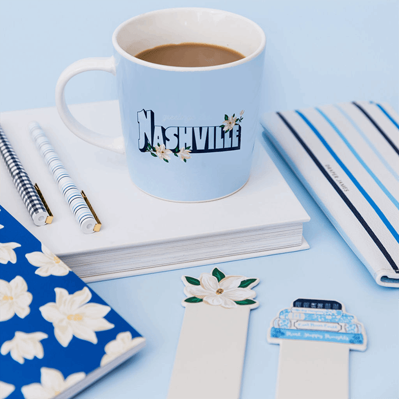 Ceramic Mug, Greetings from Nashville - Single Mug