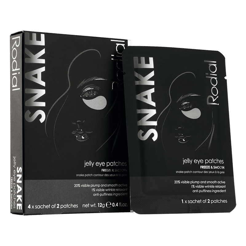 Snake Jelly Eye Patches - Box of 4 Sachets