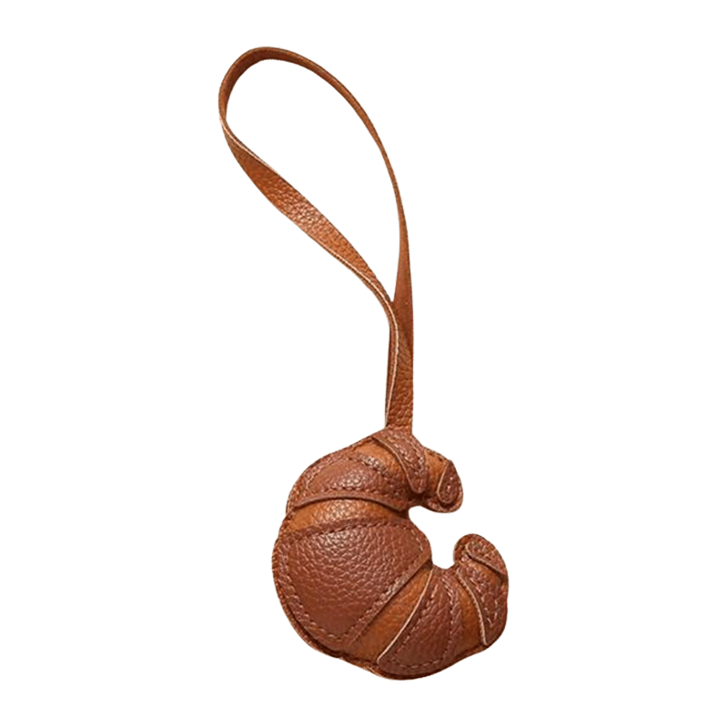 Croissant Bag Charm 