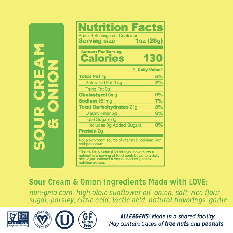 Sour Cream & Onion Crunchy Corn