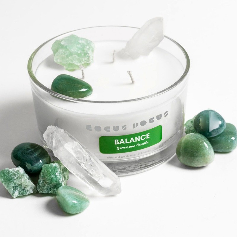 Balance Gemstone Candle