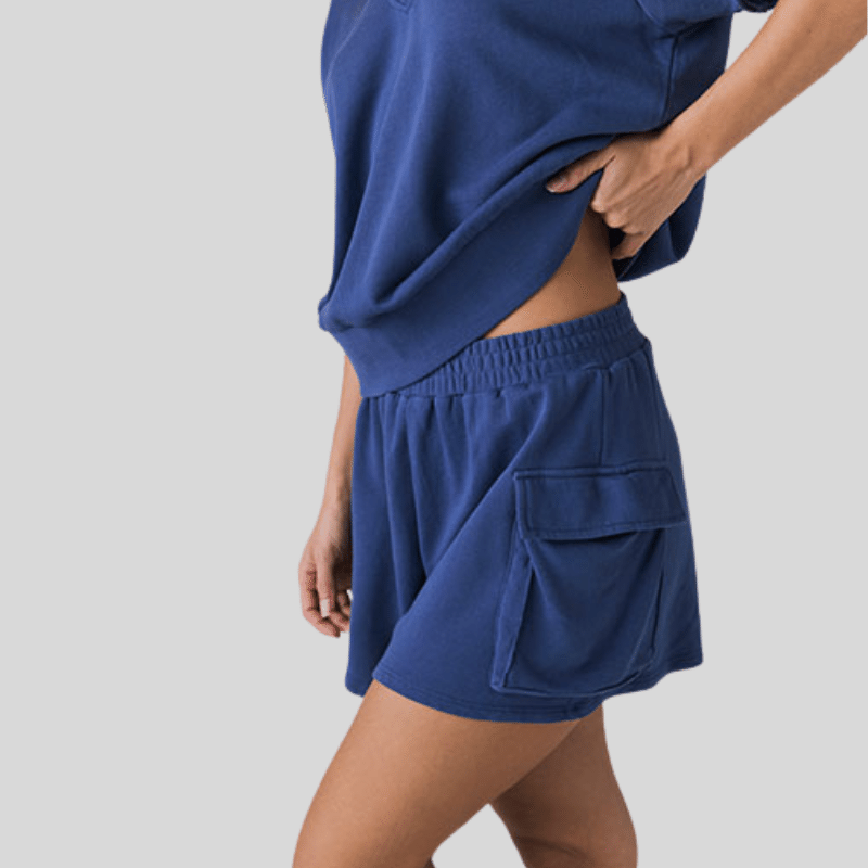 Cotton Terry Riley Shorts